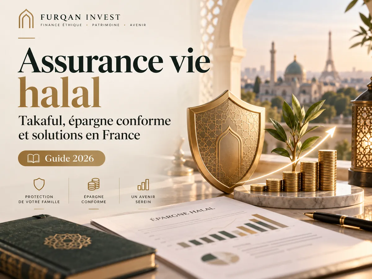 Assurance vie halal : takaful, épargne conforme et solutions en France en 2026