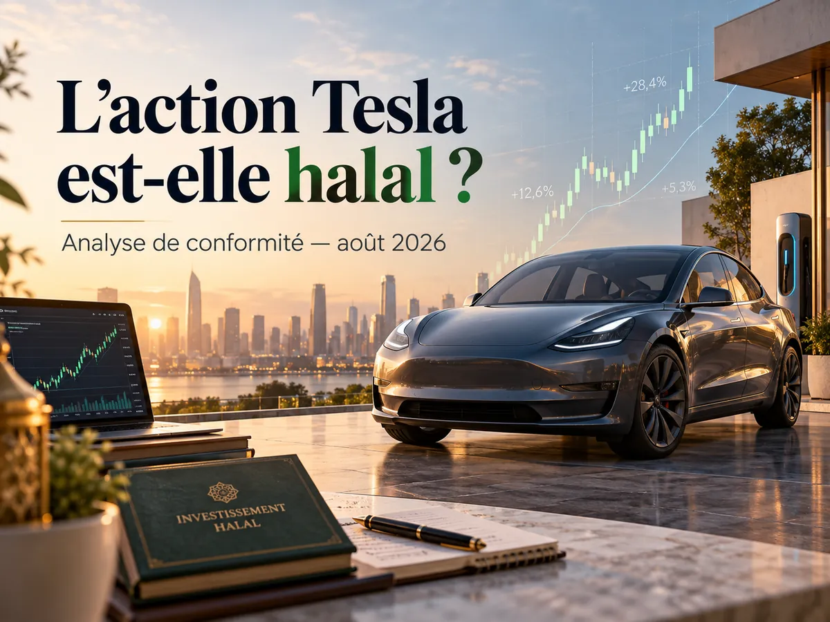 Action Tesla halal – analyse de conformité 2026